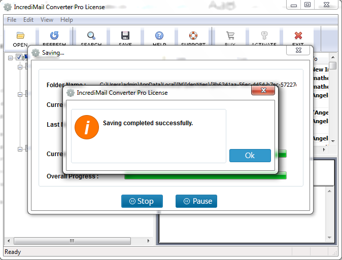 incredimail to outlook converter 4.1 23